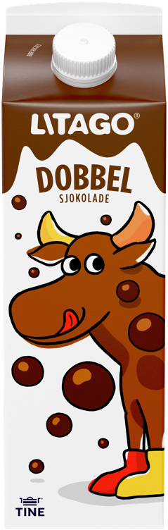 Litago dobbel sjokolademelk 1l