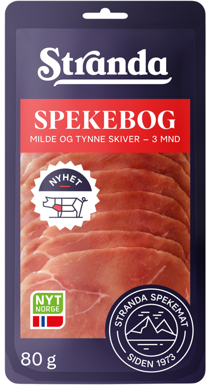 Stranda spekebog skivet  80g