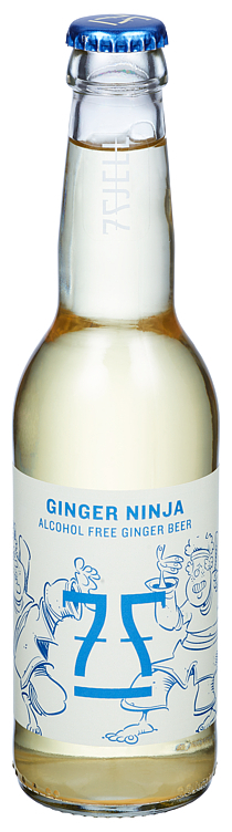 7 fjell ginger ninja alkoholfri   12x33cl