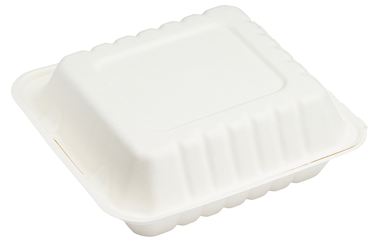 Varmmatboks 1rom u/pfas 1200ml 220x200x77mm m/lokk 50stk