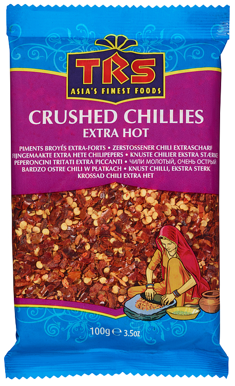 Chiliflak knust  100g
