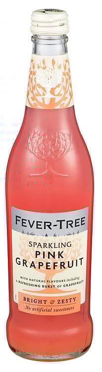 Fever-tree pink sparkling grapefruit fl   8x50cl