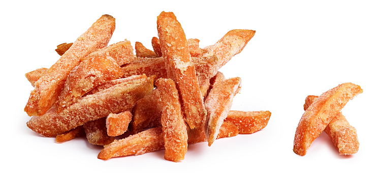 Søtpotet fries rettkutt 1,6kg