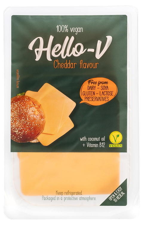 Kolios hello-v skiver cheddar 140g