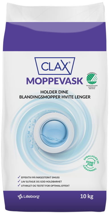 Clax moppevask  10kg