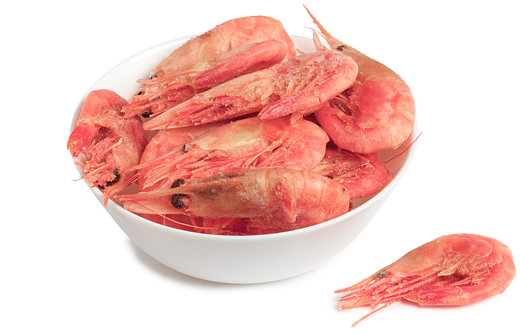 Shrimps 70/90, boiled w/shells, fr.  5kg