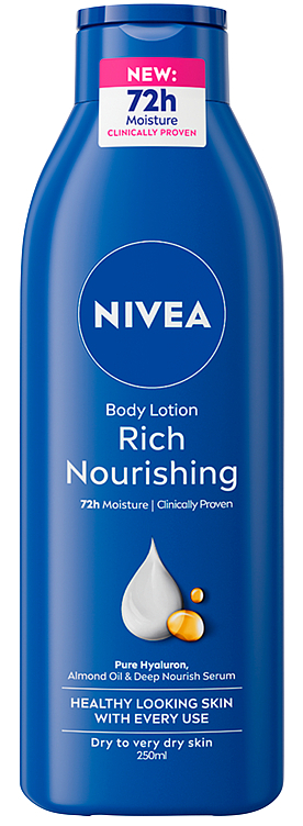 Nivea body lotion rich nourishing  250ml