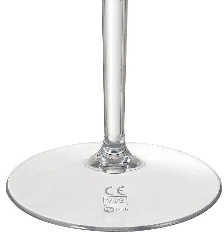 Vinglass elegance tritan gjenbrukbar 40cl transp  6stk
