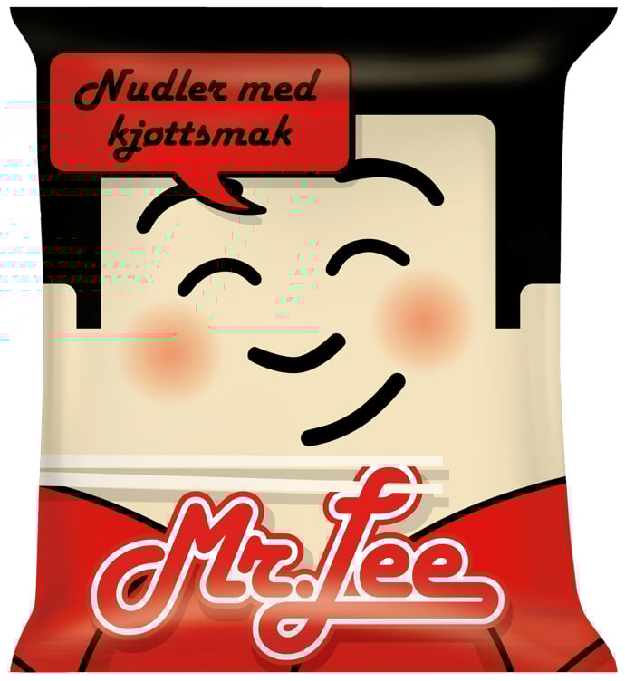 Nudler m/kjøttsmak 85g