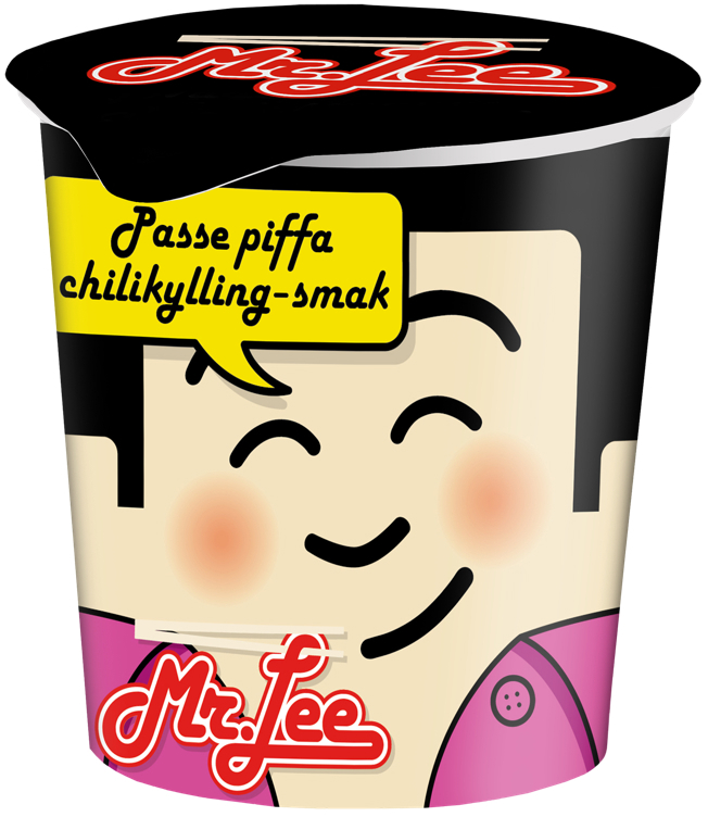 Noodle w/chilli chicken flavor cup p.p.   65g