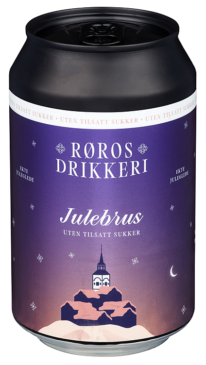 Røros bryggeri julebrus u/tilsatt sukker bx   24x33cl
