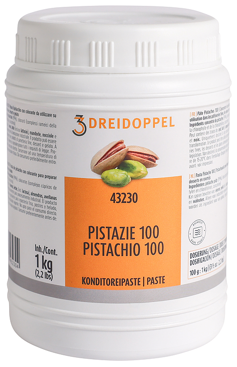 Dreidoppel pasta pistasje boks 1kg