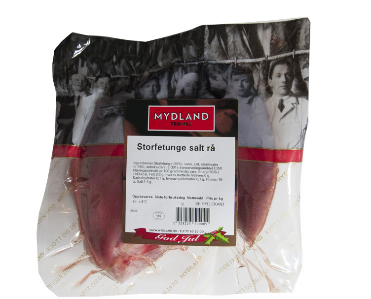 Storfetunge salt rå   kg