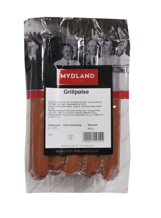 Grillpølser 600g