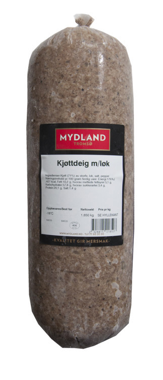 Kjøttdeig m/løk stekt   kg