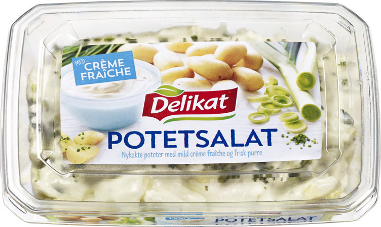 Potetsalat crème fraiche 420g