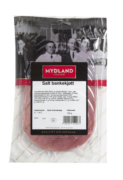 Salt bankekjøtt 1 00g