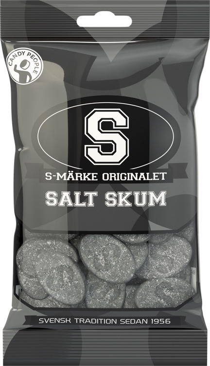 S-merke salt skum 70g