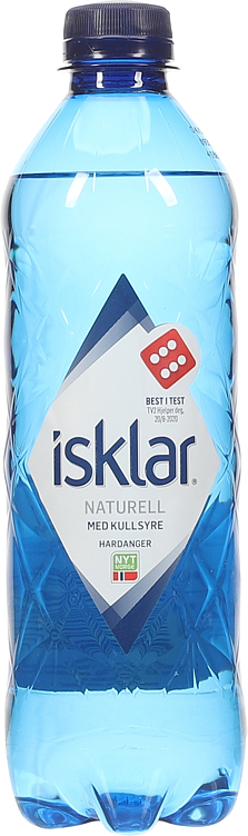 Isklar naturell med kullsyre 24x460ml