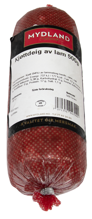 Lam kjøttdeig frys  500g