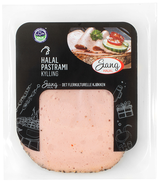Kylling pastrami halal   100g