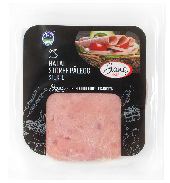Pålegg okse, krydret halal   100g