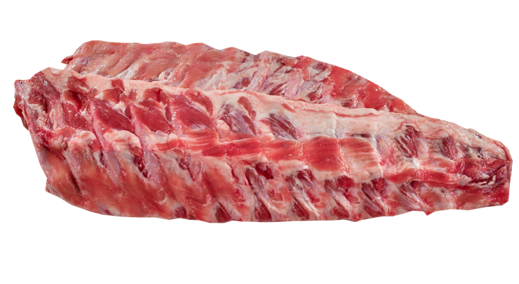 Spareribs rå frys  kg
