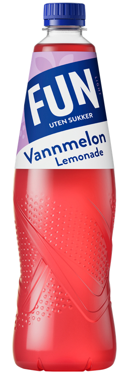 Fun light vannmelon lemonade   0,8l