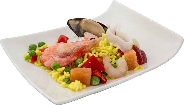 Sjømat paella valencia u/skall 700g