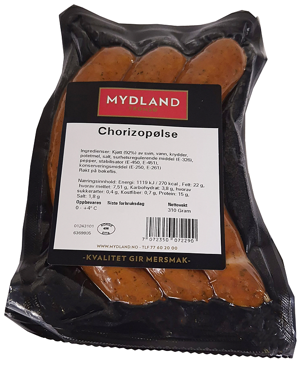 Chorizopølse 310g
