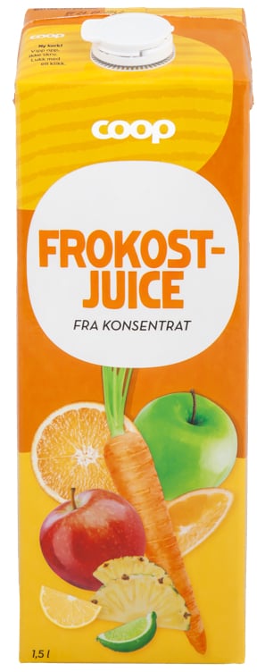 Frokostjuice coop  1,5l