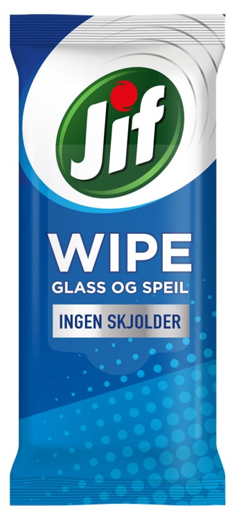 Jif wipe glass og speil  30stk