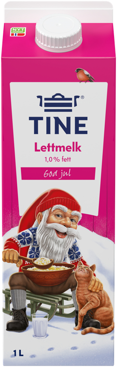 Lettmelk 1l