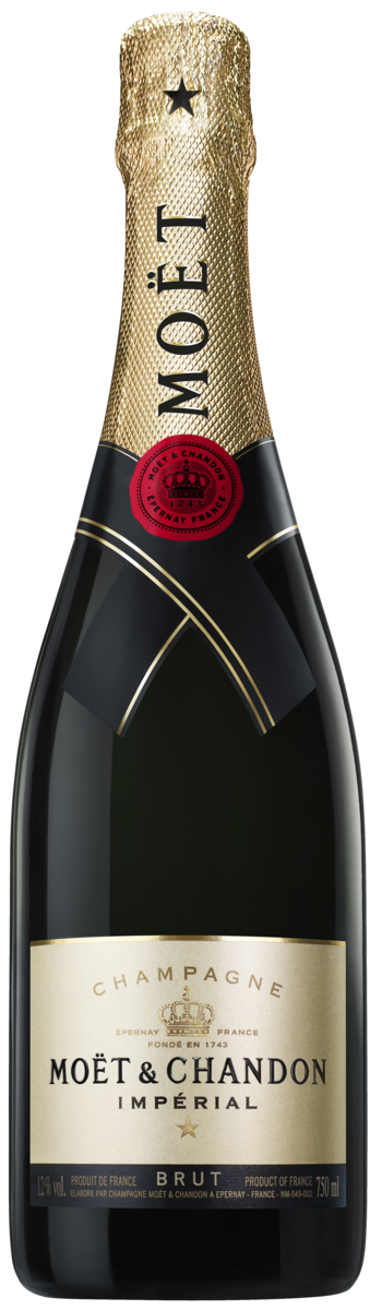 Moët & chandon impérial brut   12,5%   75cl
