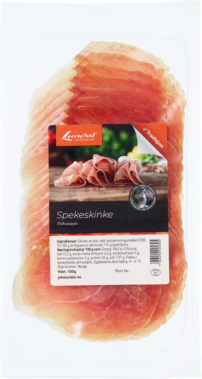 Spekeskinke eldhusrøykt  100g