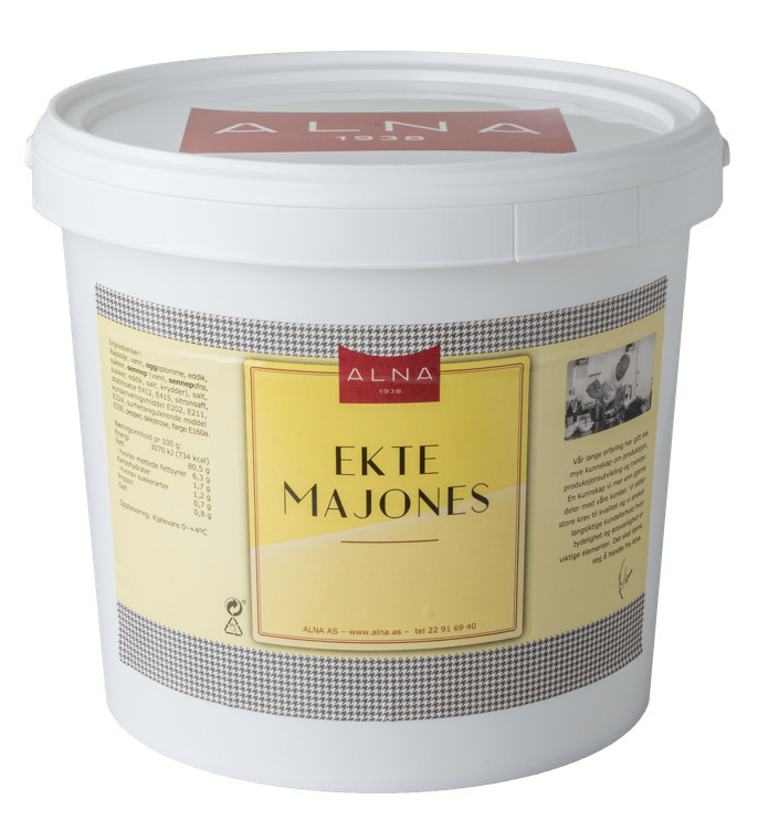 Mayonnaise real 80%   5kg
