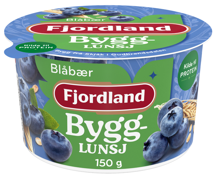 Pearl barley lunch w/blueberries      150g