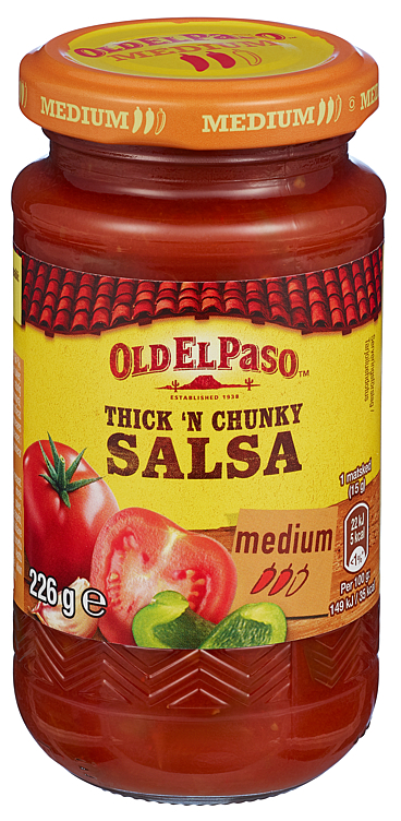 Taco salsa medium  226g