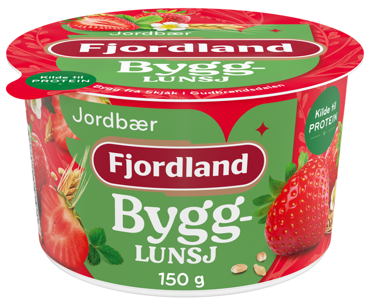 Byggrynslunsj m/jordbær 150g