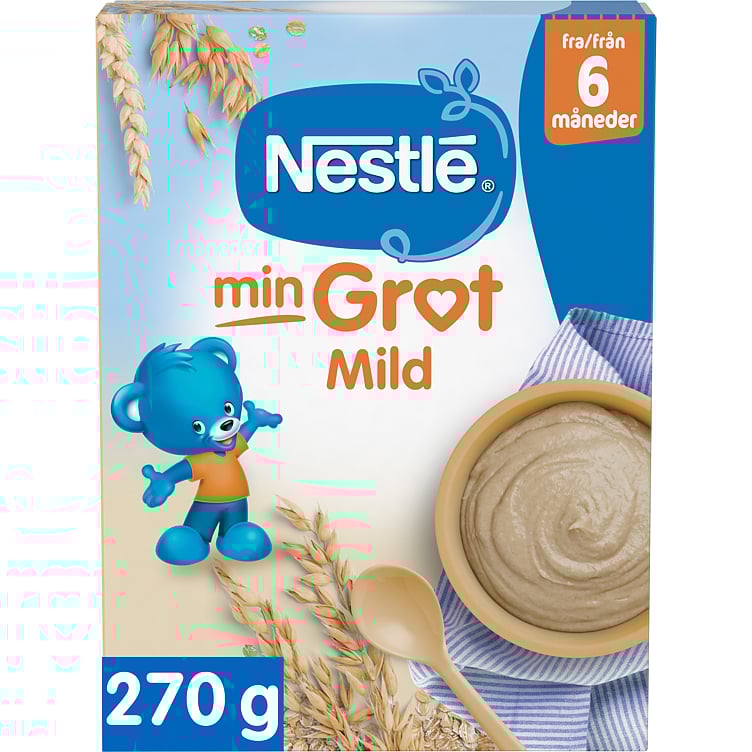Min grøt mild havre 6mnd  270g