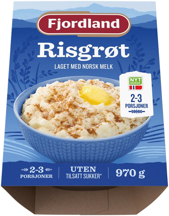 Risgrøt (rice porridge) fjordland       970g
