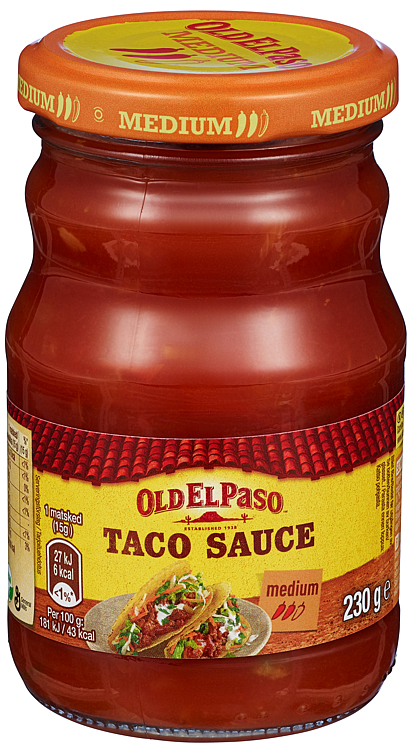 Taco sauce medium  230g