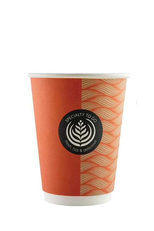 Kaffebeger 35cl doublewall svane  28stk