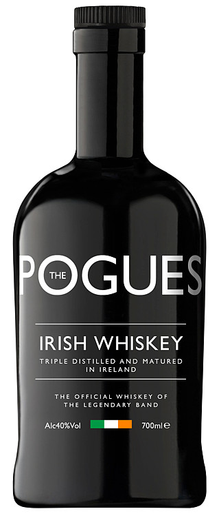 The pogues irish whisky      40%   70cl