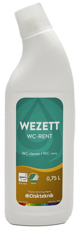 Wezett toalettrens   0,75l