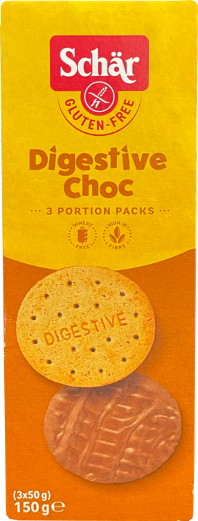 Digestive sjokolade glutenfri  150g