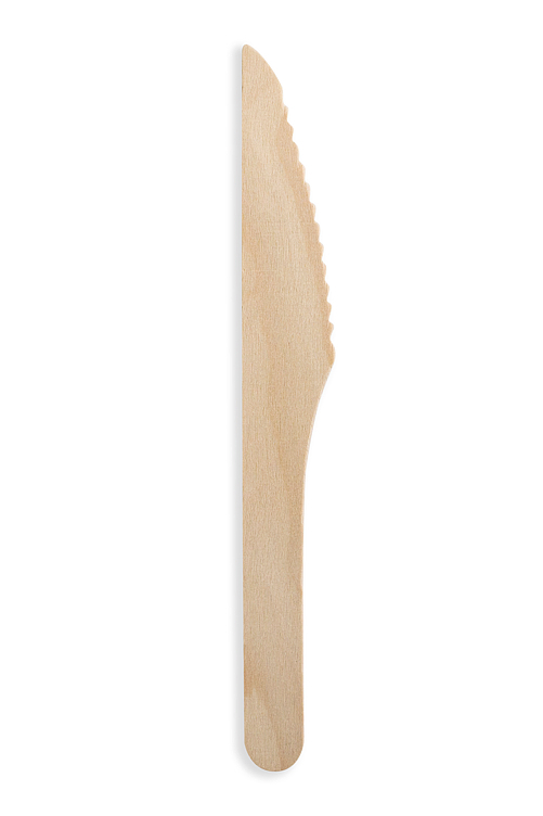 Kniv tre 165mm barriere for å unngå tresmak   100stk