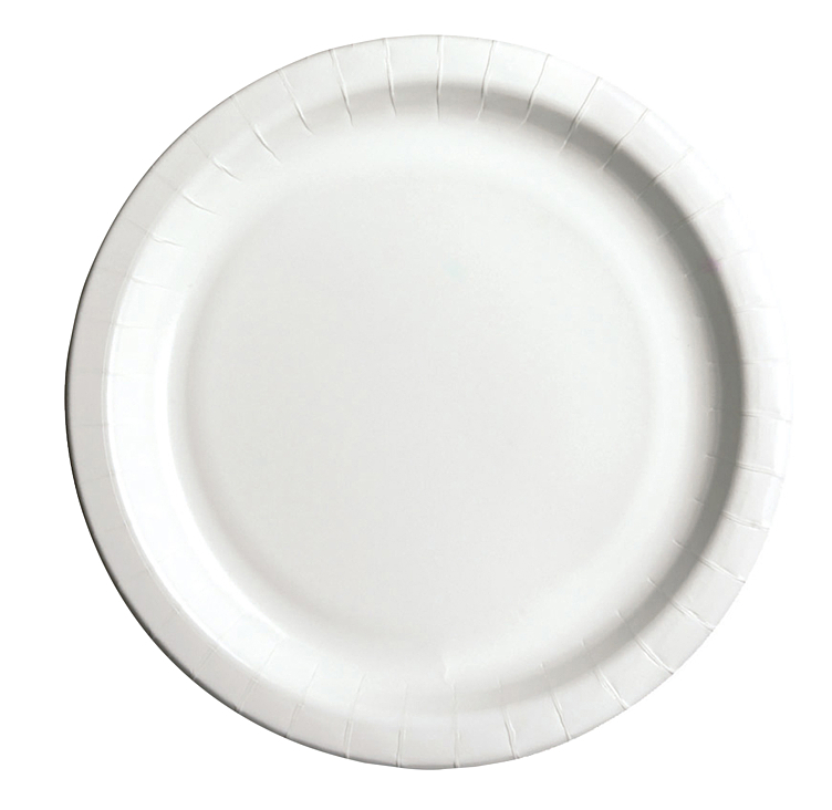 Tallerken 18cm, kartong fri for plast svanemerket 50stk