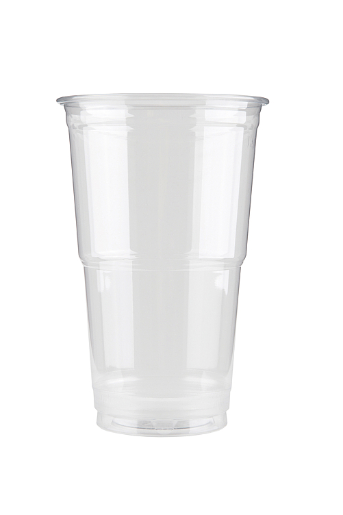 Plastic glass 300ml transparant pet  50pce
