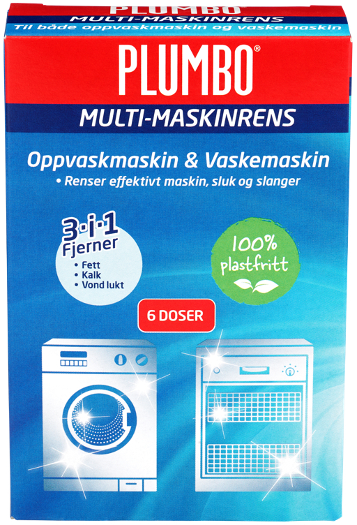 Plumbo multi-maskinrens 6stk